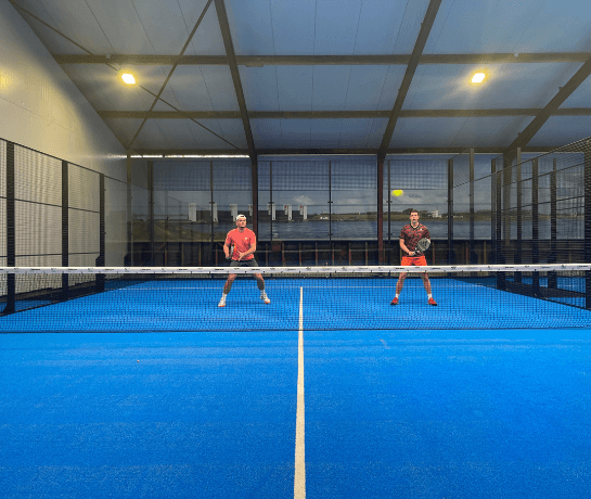 Indoor padelbaan